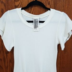 FREE PEOPLE OFF WHITE SHIRT SIZE SMALL